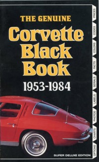Corvette Black Book 1953-1984