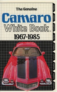 Camaro White Book 1967-1985