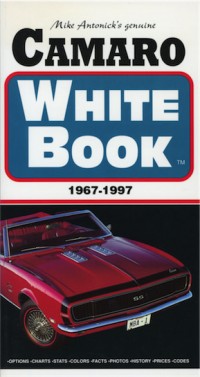 Camaro White Book 1967-1997